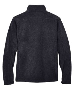 CORE365 88190 Men’s Journey Fleece Jacket – Heather Charcoal (side)