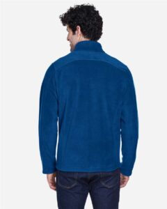 CORE365 88190 Men’s Journey Fleece Jacket – True Royal (on model back)