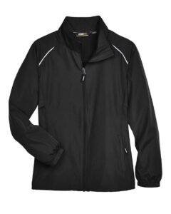 CORE365 78183 Women’s Techno Lite Motivate Unlined Lightweight Jacket – Black
