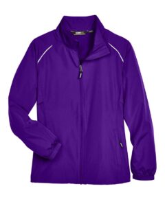 CORE365 78183 Women’s Techno Lite Motivate Unlined Lightweight Jacket – Campus Purple