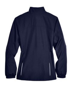 CORE365 78183 Women’s Techno Lite Motivate Unlined Lightweight Jacket – Classic Navy (back)