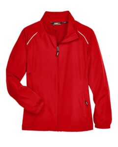 CORE365 78183 Women’s Techno Lite Motivate Unlined Lightweight Jacket – Classic Red