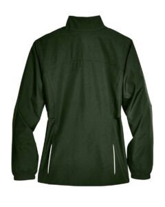 CORE365 78183 Women’s Techno Lite Motivate Unlined Lightweight Jacket – Forest (back)
