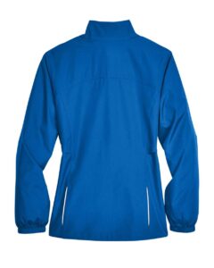 CORE365 78183 Women’s Techno Lite Motivate Unlined Lightweight Jacket – True Royal (back)