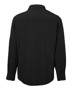 CORE365 CE510L Men’s Ultra UVP® Marina Shirt – Black (back)