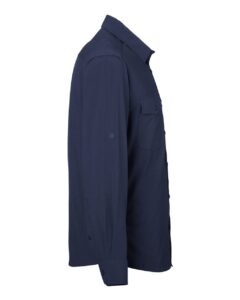 CORE365 CE510L Men’s Ultra UVP® Marina Shirt – Classic Navy (side)