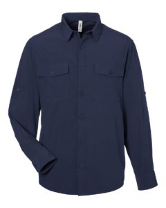 CORE365 CE510L Men’s Ultra UVP® Marina Shirt – Classic Navy