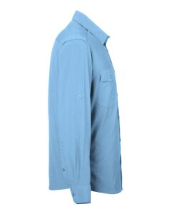 CORE365 CE510L Men’s Ultra UVP® Marina Shirt – Columbia Blue (side)