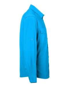 CORE365 CE510L Men’s Ultra UVP® Marina Shirt – Electric Blue (side)