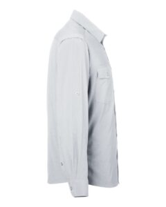 CORE365 CE510L Men’s Ultra UVP® Marina Shirt – Platinum (side)