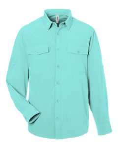 CORE365 CE510L Men’s Ultra UVP® Marina Shirt – Sea Glass