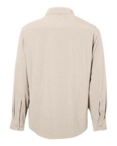 CORE365 CE510L Men’s Ultra UVP® Marina Shirt – Stone (back)