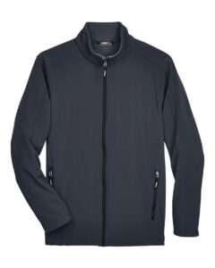 CORE365 88184 Men’s Cruise Two-Layer Fleece Bonded Soft Shell Jacket – Carbon