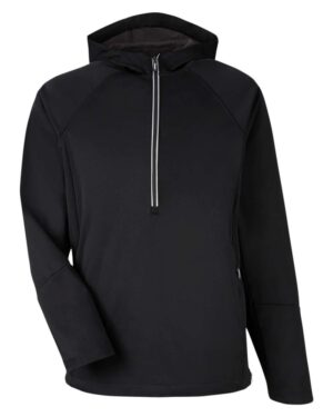 CORE365 CE711 Unisex Techno Lite Pullover Anorak – Black