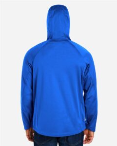 CORE365 CE711 Unisex Techno Lite Pullover Anorak – True Royal (on model back)
