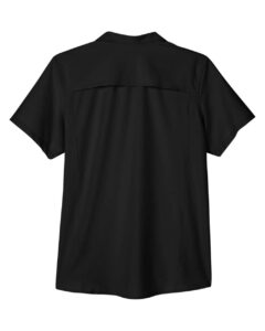 CORE365 CE510W Women’s Ultra UVP® Marina Shirt – Black (back)