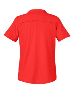 CORE365 CE510W Women’s Ultra UVP® Marina Shirt – Marina Red (back)