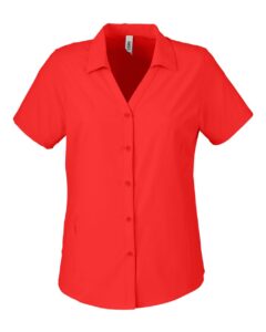 CORE365 CE510W Women’s Ultra UVP® Marina Shirt – Marina Red