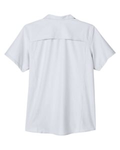 CORE365 CE510W Women’s Ultra UVP® Marina Shirt – Platinum (back)