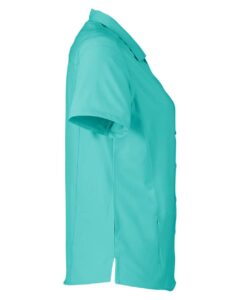 CORE365 CE510W Women’s Ultra UVP® Marina Shirt – Sea Glass (side)