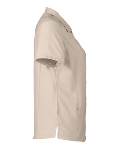 CORE365 CE510W Women’s Ultra UVP® Marina Shirt – Stone (side)