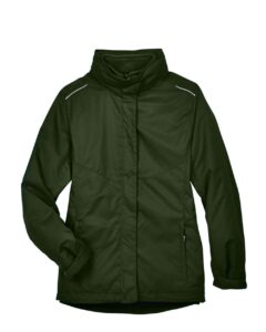 CORE365 78205 Women’s 3-in-1 Jacket with Fleece Liner – Forest