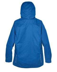 CORE365 78205 Women’s 3-in-1 Jacket with Fleece Liner – True Royal (back)
