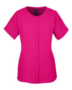 Devon & Jones DP612W Women’s Perfect Fit™ Crepe Blouse – Crown Raspberry