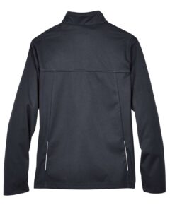 CORE365 CE708W Women’s Techno Lite Three-Layer Knit Tech-Shell – Black (back)