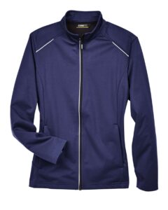 CORE365 CE708W Women’s Techno Lite Three-Layer Knit Tech-Shell – Classic Navy