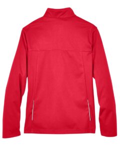 CORE365 CE708W Women’s Techno Lite Three-Layer Knit Tech-Shell – Classic Red (back)