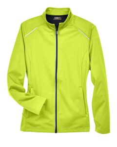 CORE365 CE708W Women’s Techno Lite Three-Layer Knit Tech-Shell – Safety Yellow
