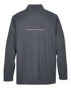 CORE365 CE708 Men’s Techno Lite Three-Layer Knit Tech-Shell – Carbon (back)
