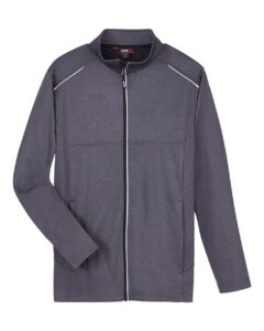 CORE365 CE708 Men’s Techno Lite Three-Layer Knit Tech-Shell – Carbon Heather