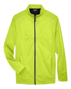 CORE365 CE708 Men’s Techno Lite Three-Layer Knit Tech-Shell – Safety Yellow