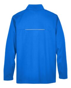 CORE365 CE708 Men’s Techno Lite Three-Layer Knit Tech-Shell – True Royal (back)
