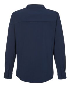 CORE365 CE510LW Women’s Ultra UVP® Marina Shirt – Classic Navy (back)