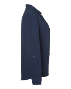 CORE365 CE510LW Women’s Ultra UVP® Marina Shirt – Classic Navy (side)
