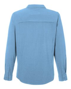 CORE365 CE510LW Women’s Ultra UVP® Marina Shirt – Columbia Blue (back)
