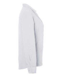 CORE365 CE510LW Women’s Ultra UVP® Marina Shirt – Platinum (side)