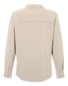CORE365 CE510LW Women’s Ultra UVP® Marina Shirt – Stone (back)