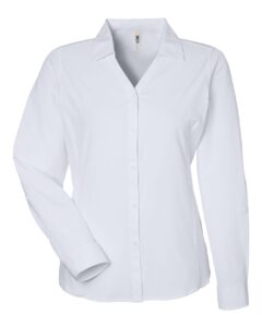 CORE365 CE510LW Women’s Ultra UVP® Marina Shirt – White