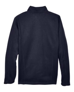 Devon & Jones DG793 Men’s Bristol Full-Zip Sweater Fleece Jacket – Navy (back)