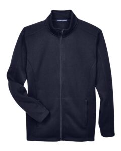 Devon & Jones DG793 Men’s Bristol Full-Zip Sweater Fleece Jacket – Navy