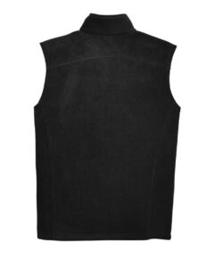 CORE365 88191T Men’s Tall Journey Fleece Vest – Black (back)