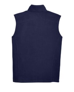 CORE365 88191T Men’s Tall Journey Fleece Vest – Classic Navy (back)