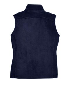 CORE365 78191 Women’s Journey Fleece Vest – Classic Navy (back)