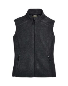 CORE365 78191 Women’s Journey Fleece Vest – Heather Charcoal