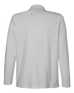 Devon & Jones DP125W Women’s Raleigh Stretch Cardigan – Grey (back)
