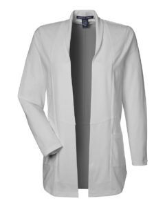 Devon & Jones DP125W Women’s Raleigh Stretch Cardigan – Grey